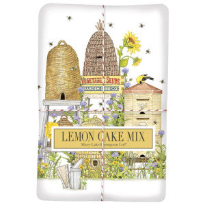 Bee Apiary Lemon Cake Mix and Flour Sack