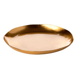 Gold Candle Plates