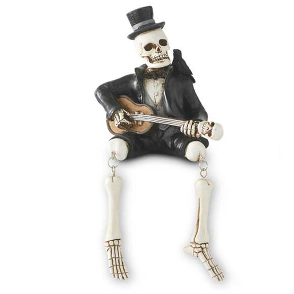 Resin Skeleton Musicians