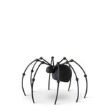 Glittered Black Metal Spiders