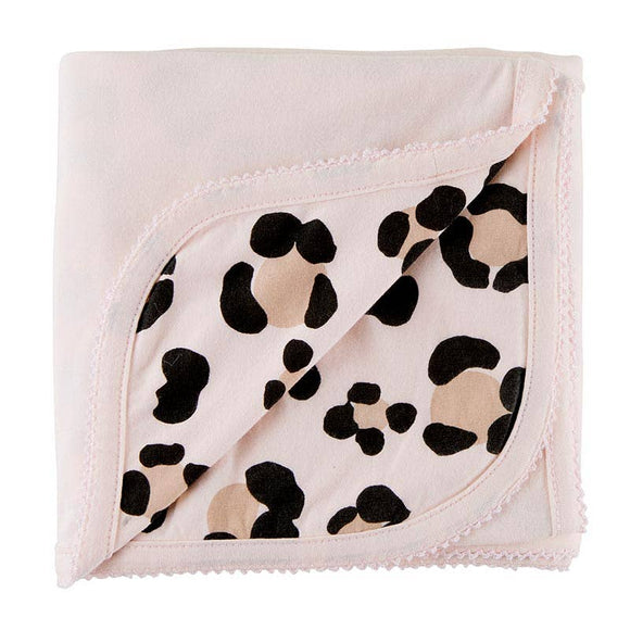 Cheetah Reversible Knit Blanket J1750