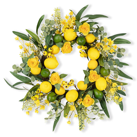 Lemon Berry Wreath