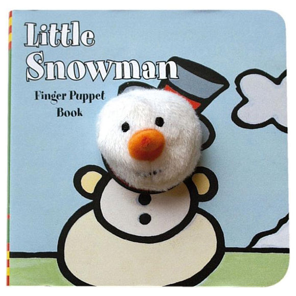 Little Snowman Finger Puppet Book