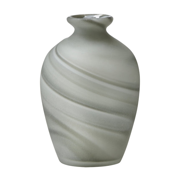 Swirl Art Glass Vases