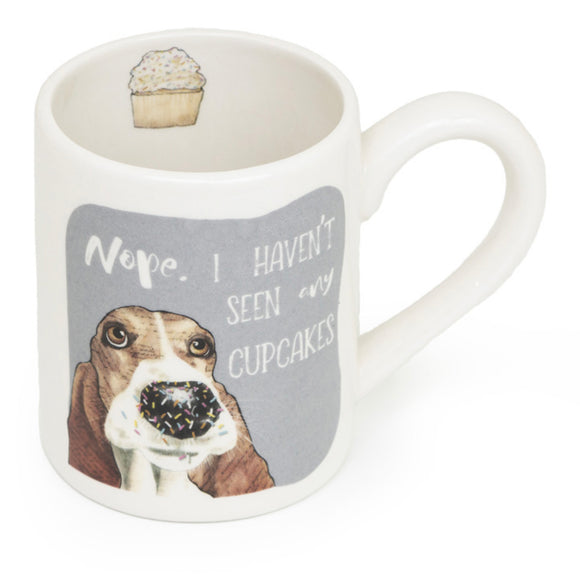 Dog and Cat Cupcake Mugs