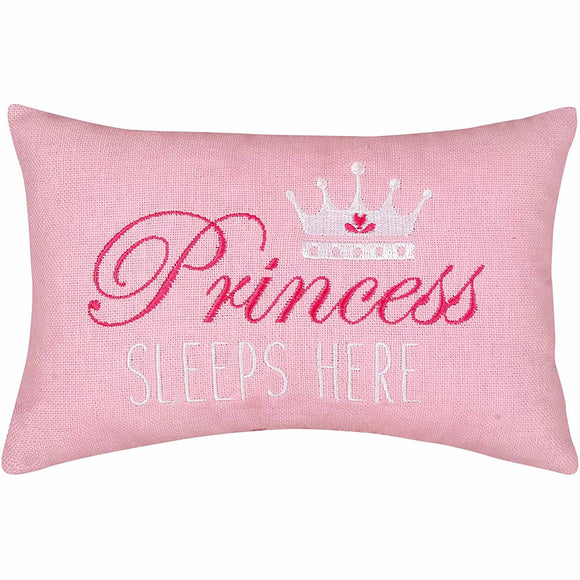 Princess Sleeps Here Pillow