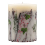 Red Currant and Cranberry Round Botanical Candle