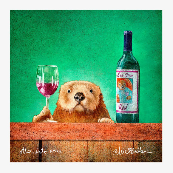 Otter into wine...