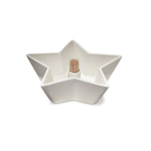 Star Bowl w/Toothpick Holder G18029