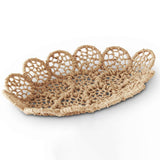 Tray, Iron Frame/Jute Braid  18627B