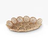 Tray, Iron Frame/Jute Braid  18627B