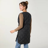 Vest Cora Down Filled w/Cnchd Wste