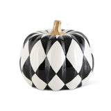 B&W Harlequin Pumpkins