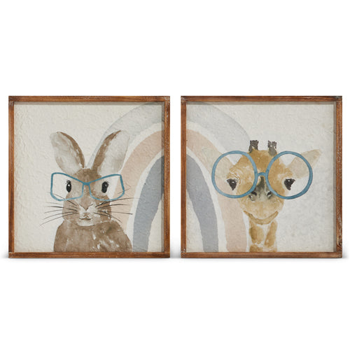 Framed Wall Art, Critter Friends 14