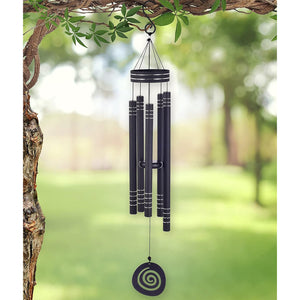 41" Black Wind Chime 93566