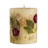 Small Round Botanical Candles