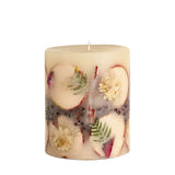 Small Round Botanical Candles