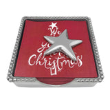 Holiday Beaded Napkin Boxes