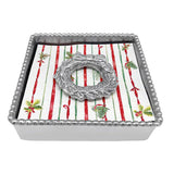 Holiday Beaded Napkin Boxes