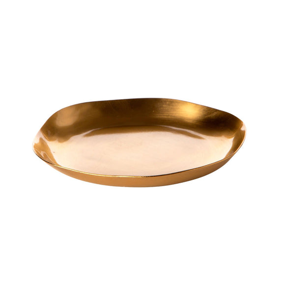 Gold Candle Plates