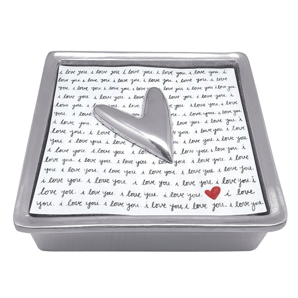 Heart Signature Napkin Box Set