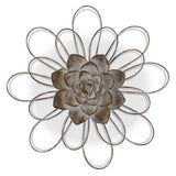 Metal Wall Flowers