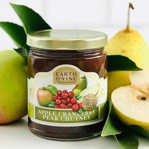 Apple Cranberry Pear Chutney