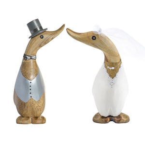 Pair of Bride & Groom Ducklings