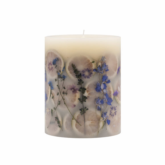 Roman Lavender Round Botanical Candle