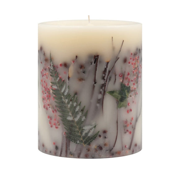 Red Currant and Cranberry Round Botanical Candle
